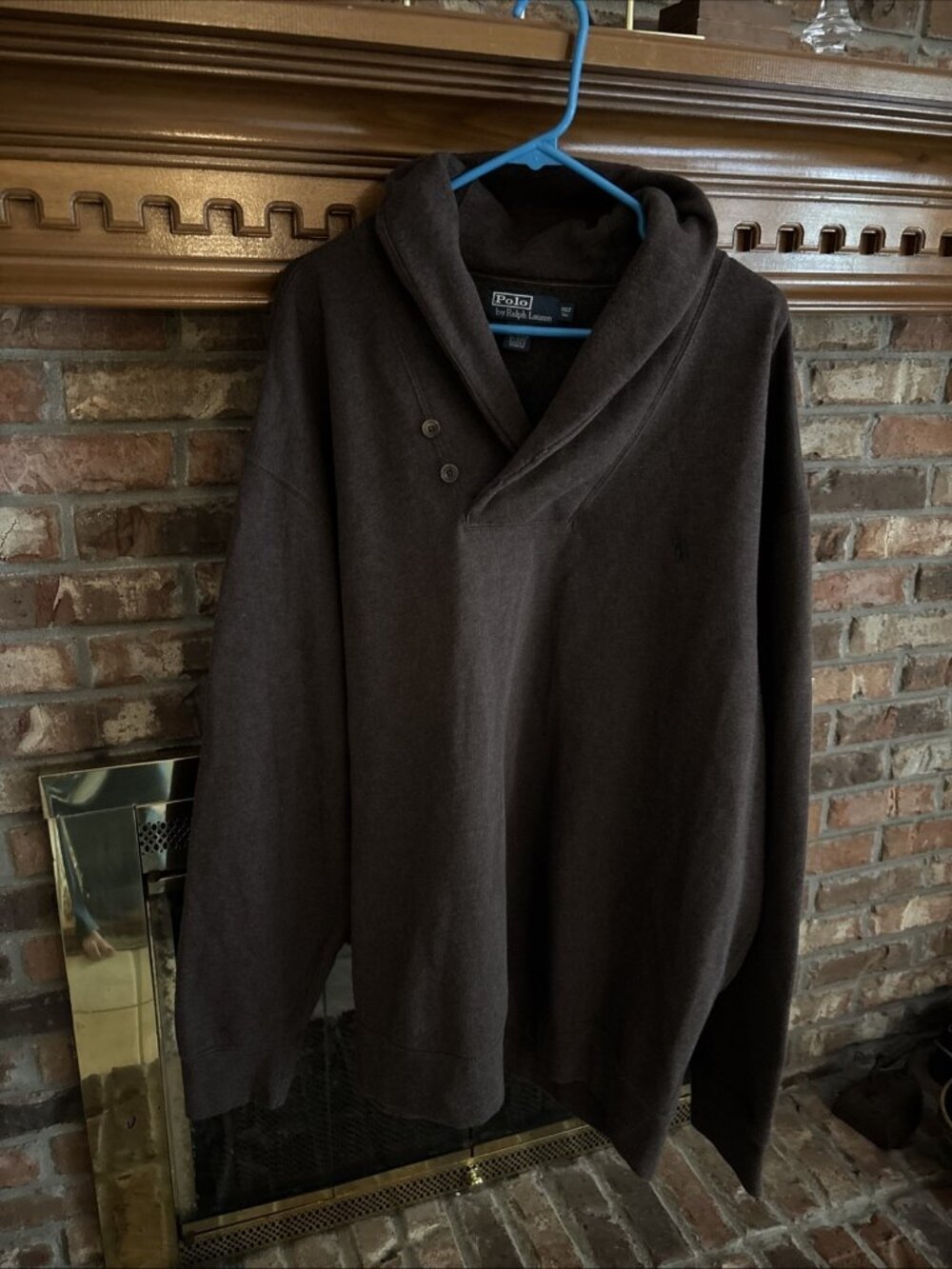 polo ralph lauren Brown Heave Sweatshirt With Elbow Pants Size 3XLT